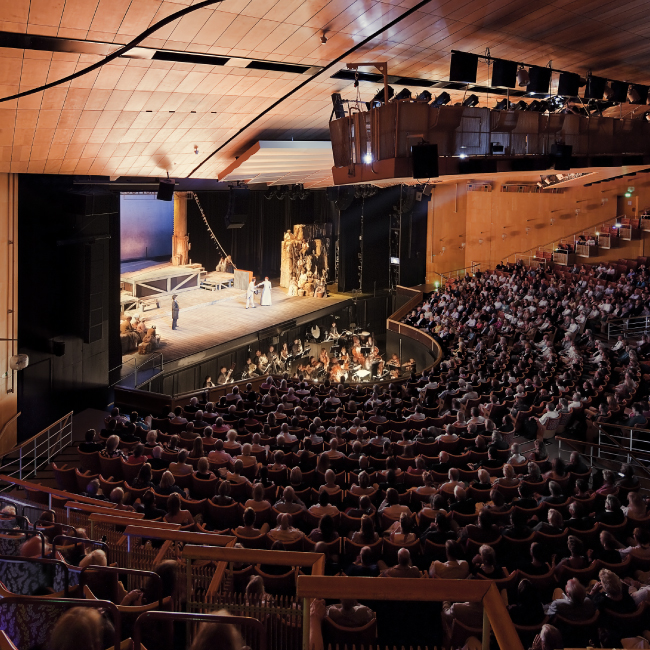 TiMax TrackerD4 точно локализует звук в Городской Опере Мальмё