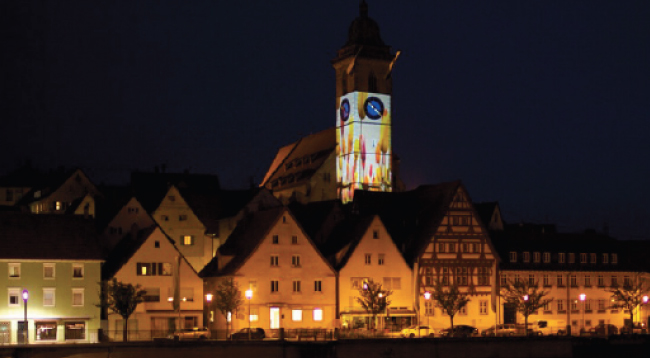 Digital Projection, Театр под открытым небом в Нюртингене (Германия)