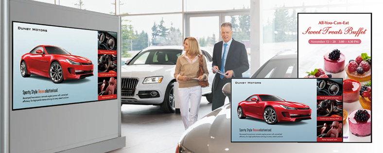 PN-H801 Sharp дисплей 4K с медиа-плеером