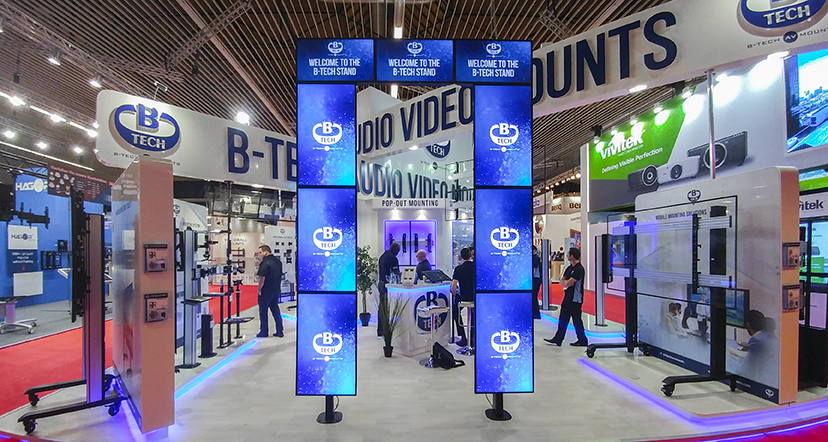 Стенд B-Tech на выставке ISE 2017