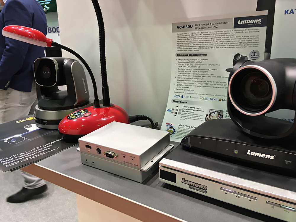 PTZ-камеры Full HD & 4K, документ-камеры