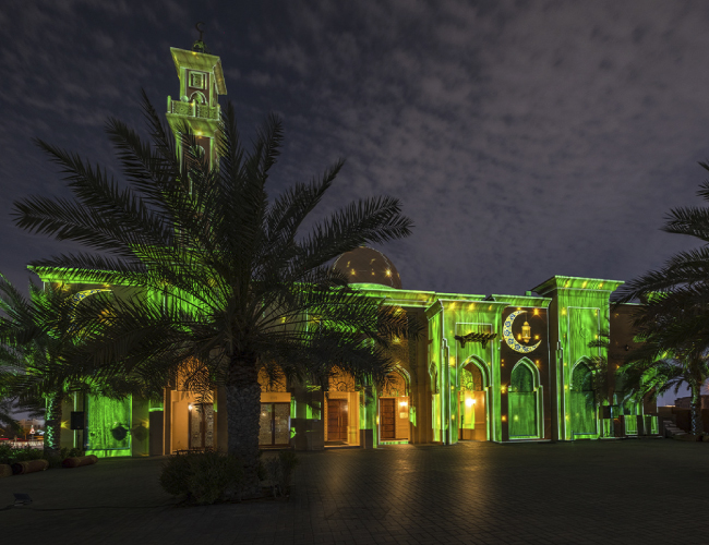 Проекторы Digital Projection преобразили мечеть Хаванейдж в Дубае, фото-7