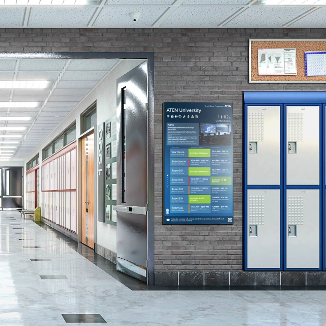 Компания ATEN представила cистему бронирования помещений VR610, фото-11