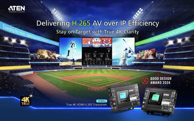 Приемопередатчик ATEN VE8662 выводит коммутацию на новый уровень Приемопередатчик ATEN VE8662 выводит коммутацию на новый уровень