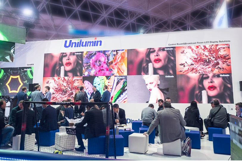 Новинки Unilumin – светодиодная революция на ISE2018