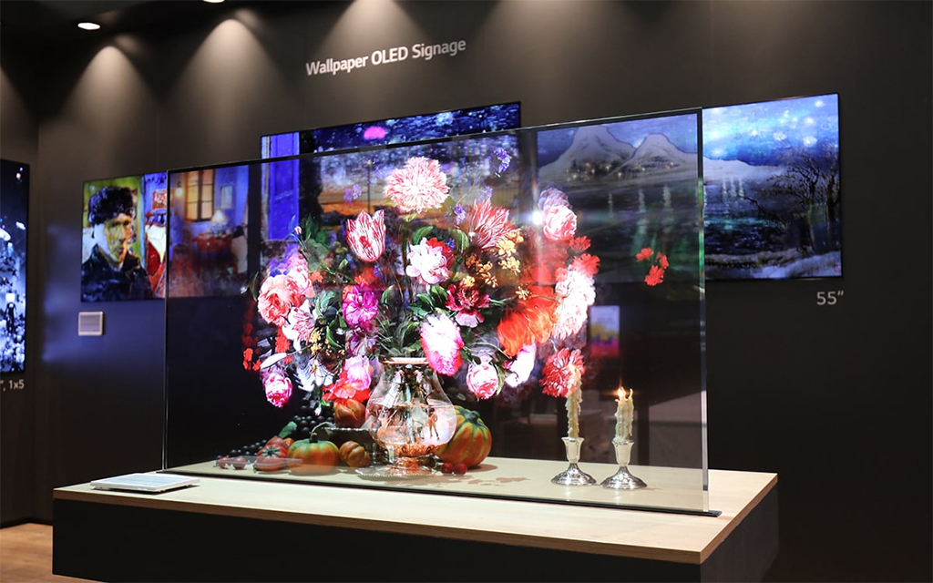 Прозрачные дисплеи LG