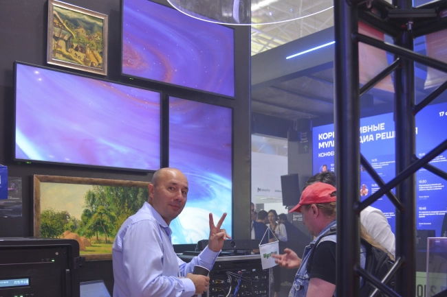 На стенде Hi-Tech Media,участника выставки Light+Audio Tec-2024, фото-51