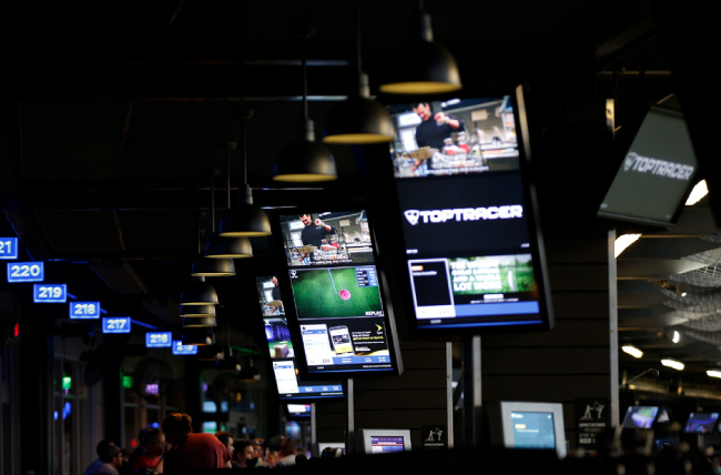 LG, TopGolf, системы отображения