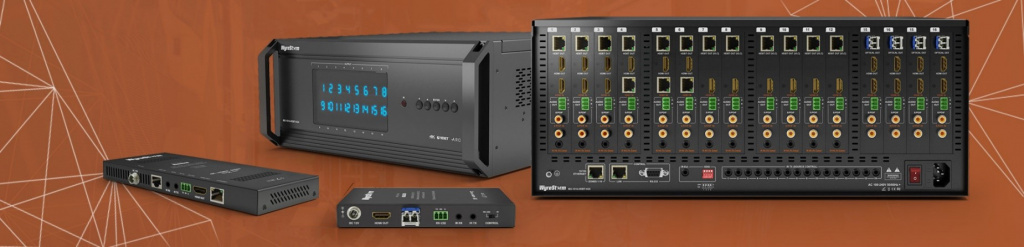 Серия H2XC: Топовый функционал в матричной коммутации на базе HDBaseT & Fiber