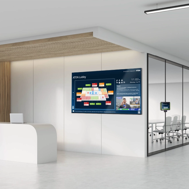 Компания ATEN представила cистему бронирования помещений VR610, фото-4