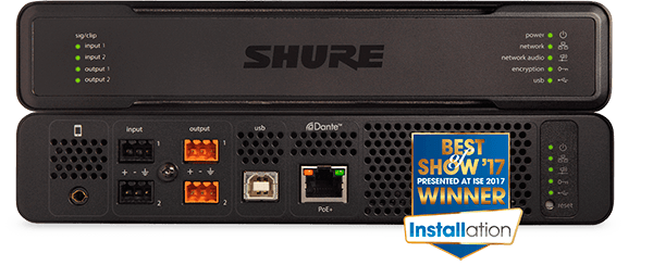 Аудиопроцессор для конференций Shure IntelliMix P300-IMX доступен для заказа