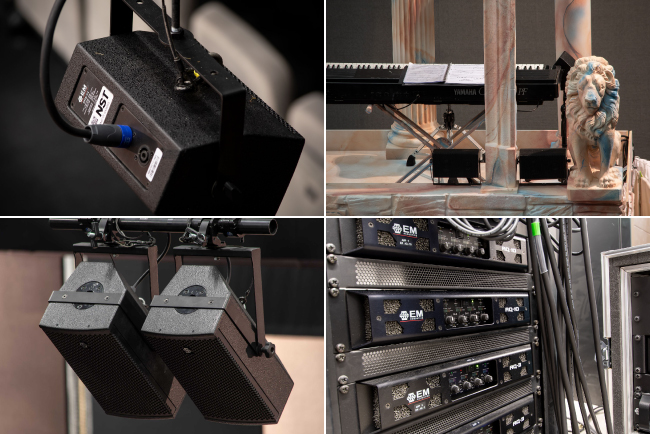 EM Acoustics, Театральное пространство Саутгемптона, аудиооборудование
