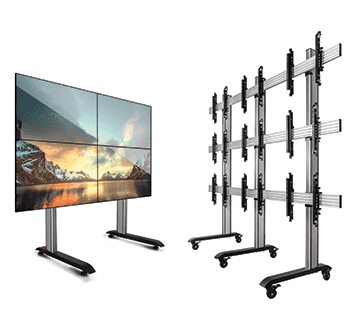 Напольное крепление для видеостены