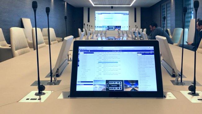 «Выдвижной» конференц-зал для агентства солнечной энергии