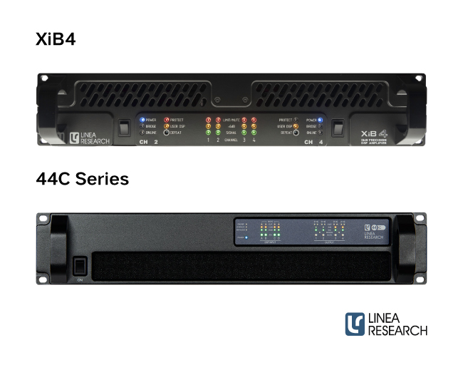 За звукоусиление отвечают усилители Linea Research, а в качестве матричной системы используется сервер Biamp Tesira SERVER-IO AVB.