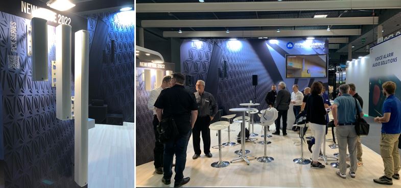 ise2022 renkus-heinz на выставке