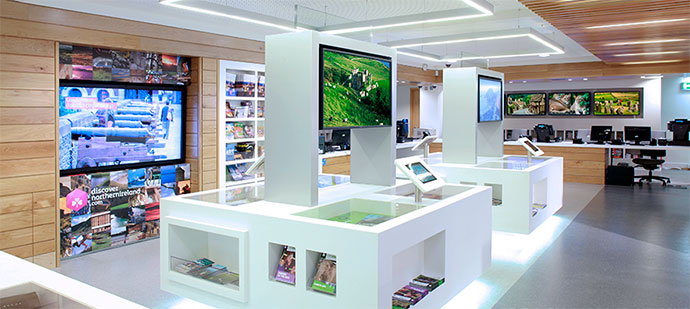 Если же используется AV over IP система, то к сети просто подключаются дополнительные приемники, которые будут стоять за этими самыми мониторами.