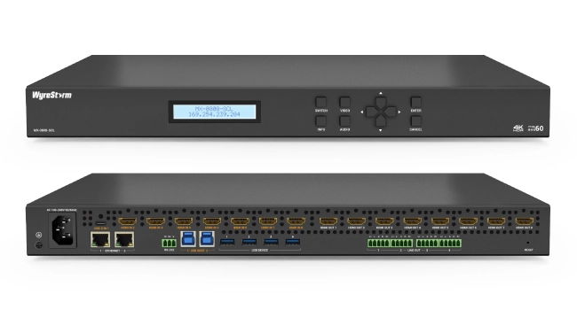 WyreStorm представляет матричный коммутатор нового поколения MX-0808-SCL-V2, фото-4 