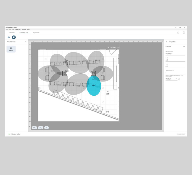 Shure Designer 4.1. Схема проектирования Shure Designer 4.1. Схема проектирования