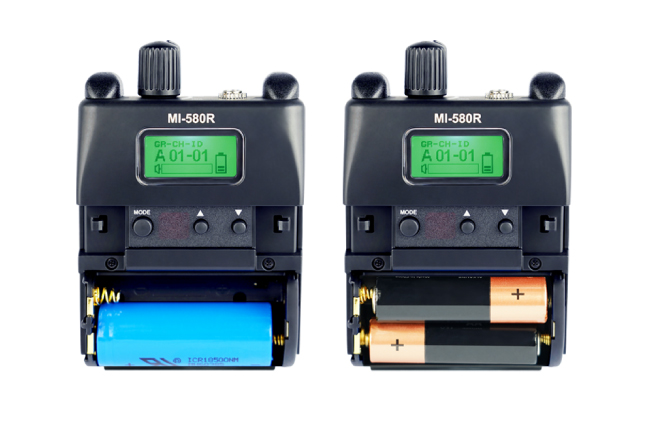 Цифровой стереоприёмник MIPRO MI-580R с универсальной зарядкой, фото-3 