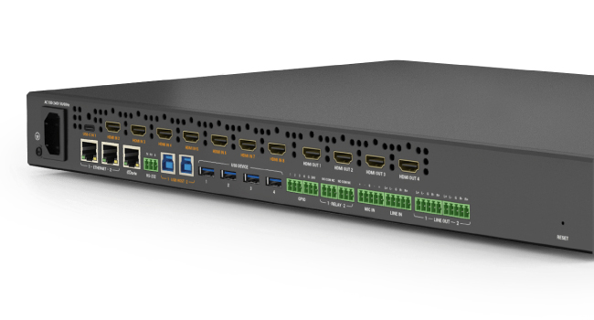 Новинка для сферы образования: матричный коммутатор WyreStorm MX-0804-EDC, фото-4