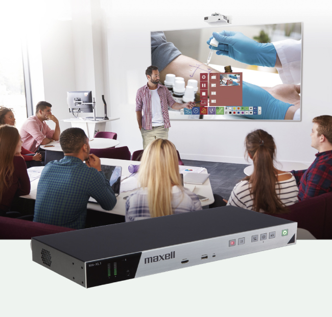 Устройство Maxell MA-XL1 – записывайте, транслируйте и сохраняйте лекции удобным Вам способом