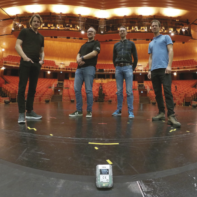 Сванте и персонал театра 