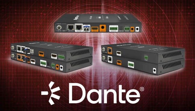 WyreStorm обновляет NHD-500: Dante AV-A для безупречной синхронизации, фото-1