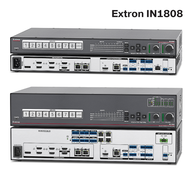 Презентационные коммутаторы 4K/60 производства Extron