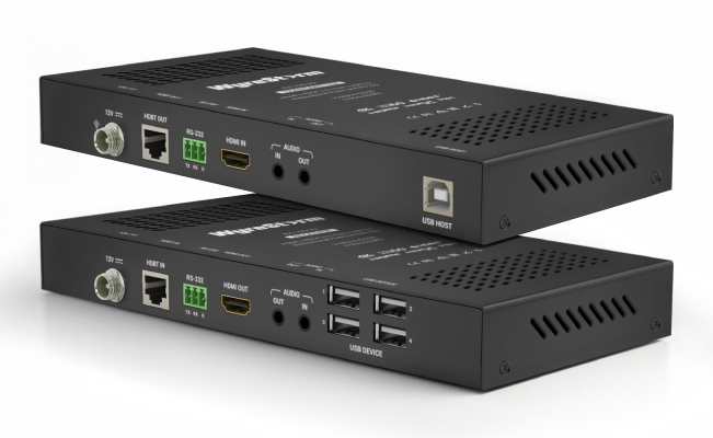 Wyrestorm представляет удлинитель сигнала 4K/60 4:2:0 HDR по USB 2.0, с захватом аудиосигнала и PoH.