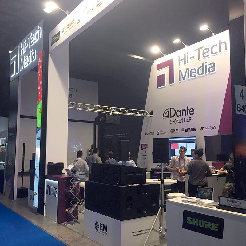 Впервые в России - линейные массивы EM Acoustics