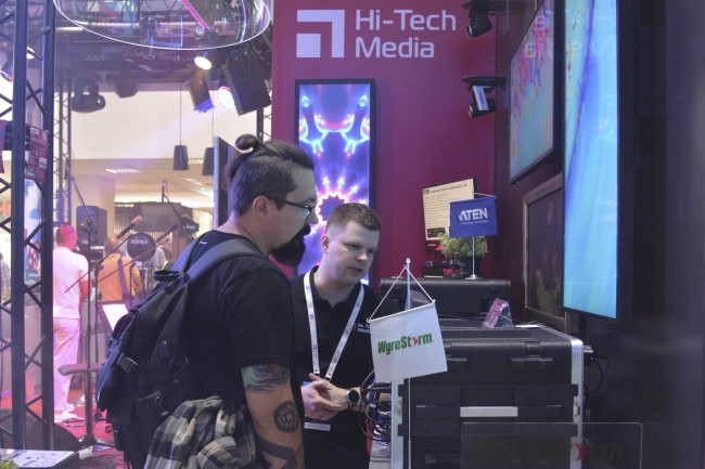 На стенде Hi-Tech Media,участника выставки Light+Audio Tec-2024, фото-74
