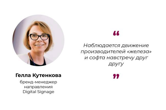 Гелла Кутенкова про Digital Signage