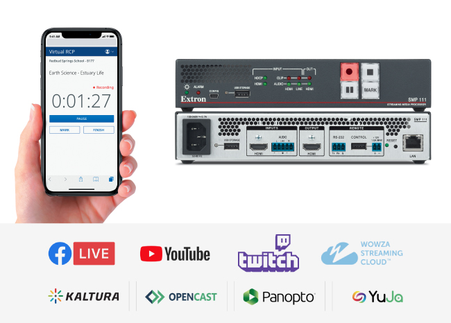 Extron представляет приложение vRCP FlexOS