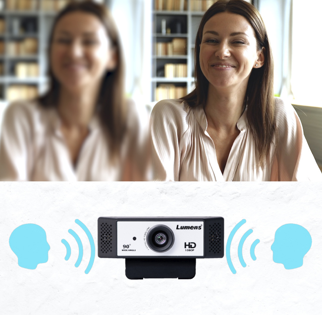 Lumens VC-B2U, встроенные микрофоны Lumens VC-B2U, встроенные микрофоны