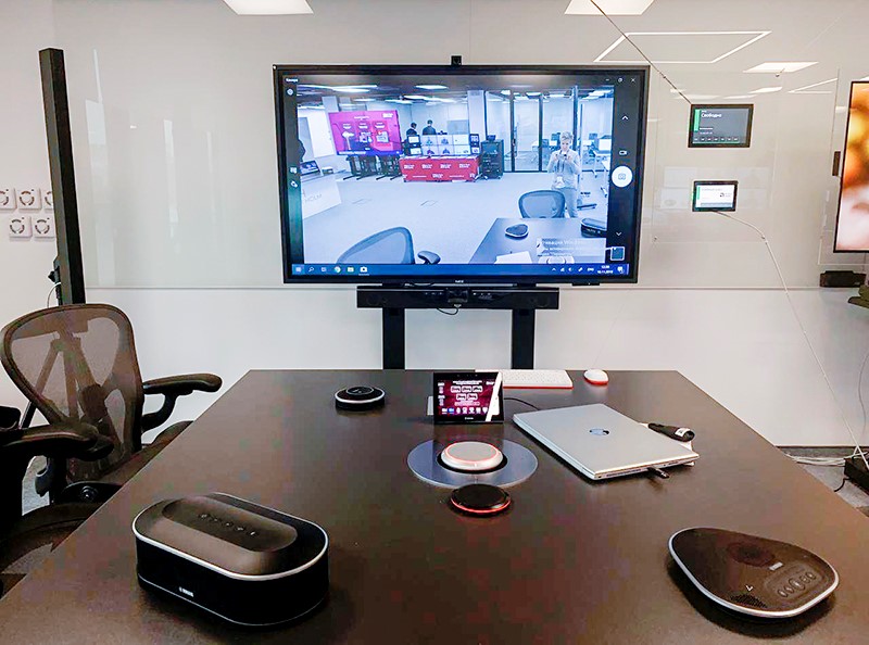 Средства отображения переговорных комнат – от дисплея до интерактивной видеостены