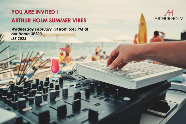 Arthur Holm на ISE 2023