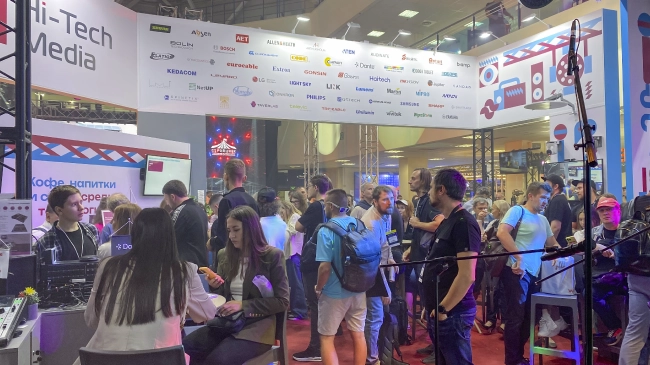 На стенде Hi-Tech Media,участника выставки Light+Audio Tec-2024, фото-4
