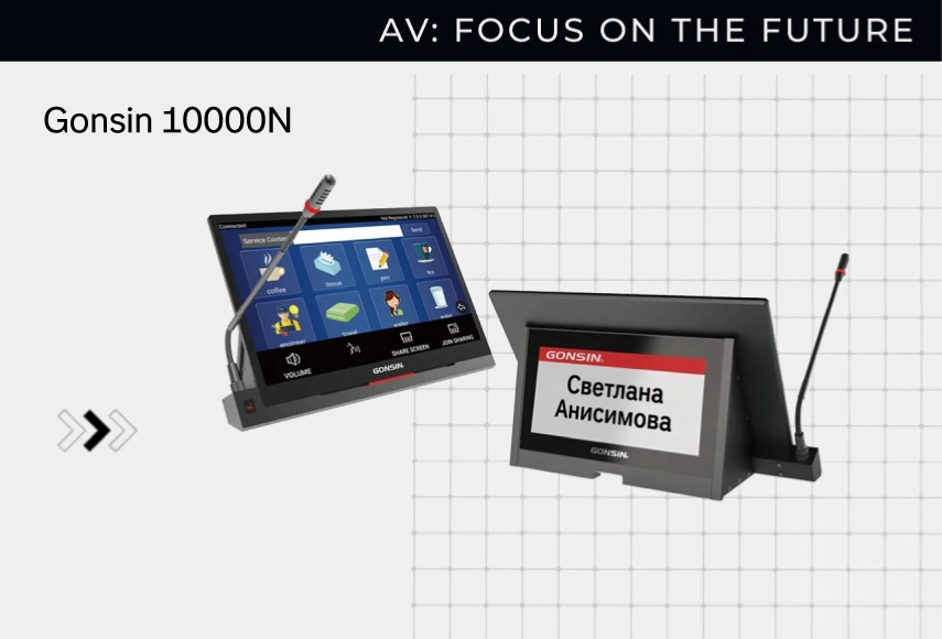 Голосуем за Конференц-систему Gonsin 10000N: искусственный интеллект на службе общения Голосуем за Конференц-систему Gonsin 10000N: искусственный интеллект на службе общения