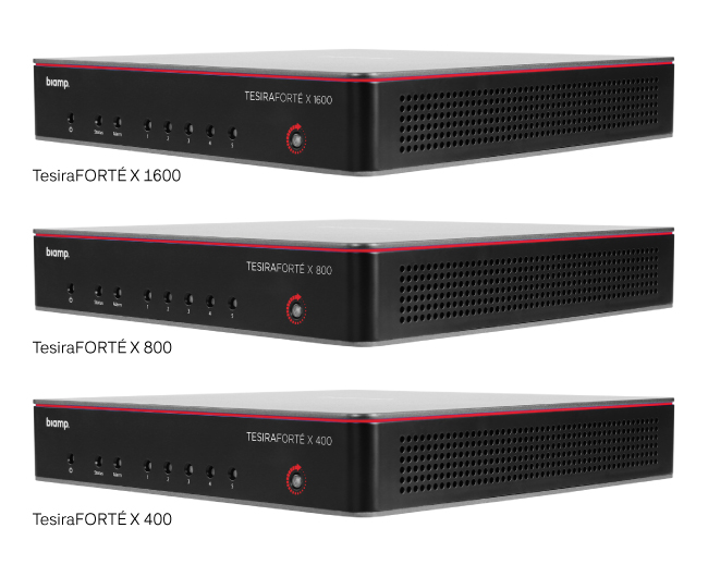 Biamp Tesira FORTE, модели