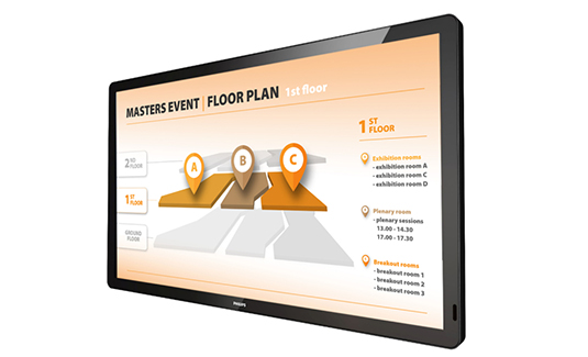 Philips 32BDL3651T/00 | Лаконичные стойки Multibrackets для интерактивного киоска 