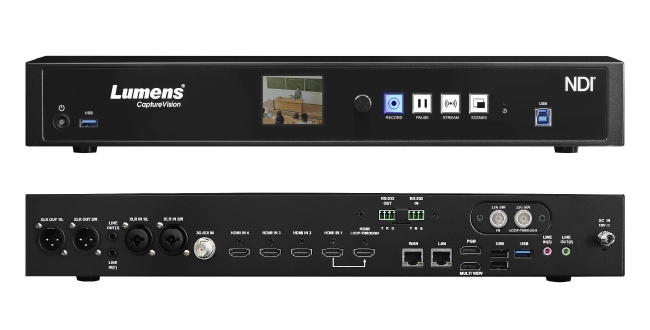 Медиапроцессор Lumens LC300S дополнен 4K-записью по 12G-SDI, фото-2