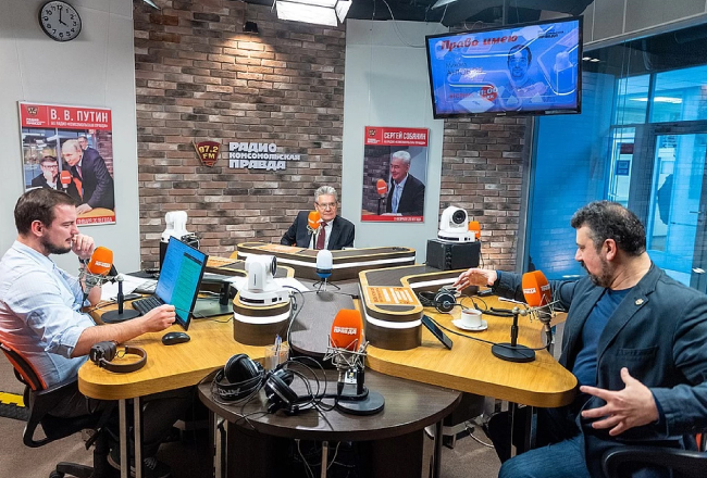 Lumens, студия Комсомольской правды, вид2