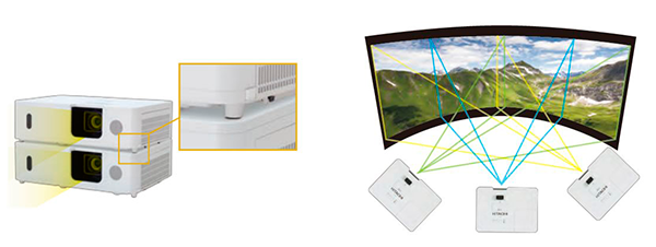 Функции установки в стек и сшивки