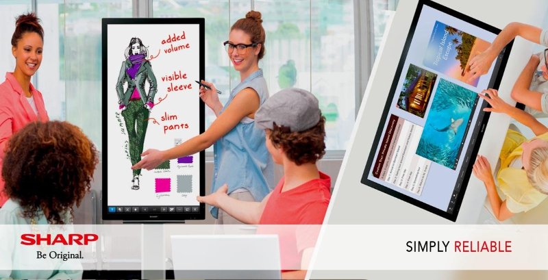 Sharp PN-40TC1 интерактивный дисплей