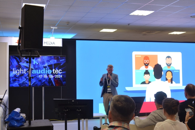 На стенде Hi-Tech Media,участника выставки Light+Audio Tec-2024, фото-10