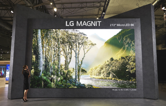 Массивный 272” дисплей 8K LG Micro LED с дебютирует на ISE, фото-5