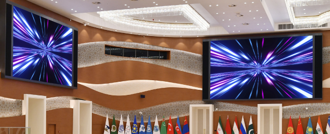 Светодиодные экраны Unilumin способствовали бесперебойной работе саммита ШОС в Самарканде