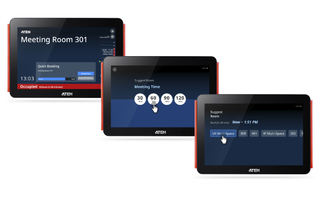 Интерактивная панель бронирования Aten VK430