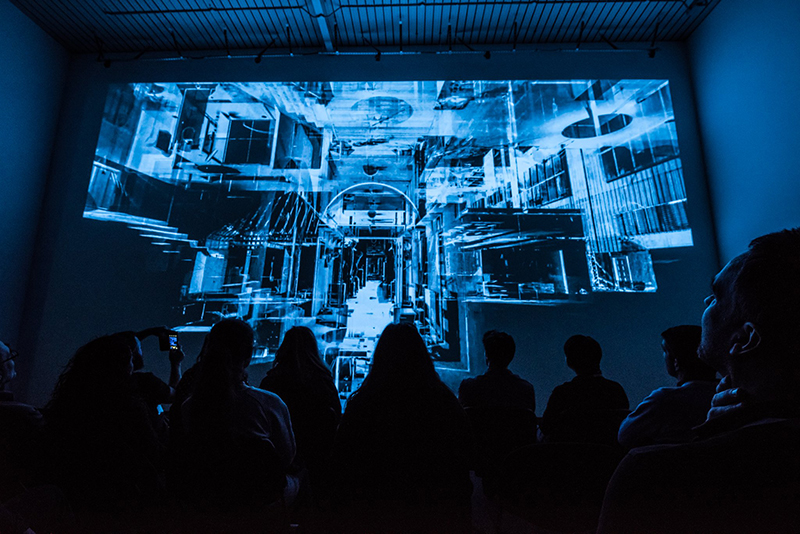 3D проекция при помощи лазерного проектора Digital Prolection 